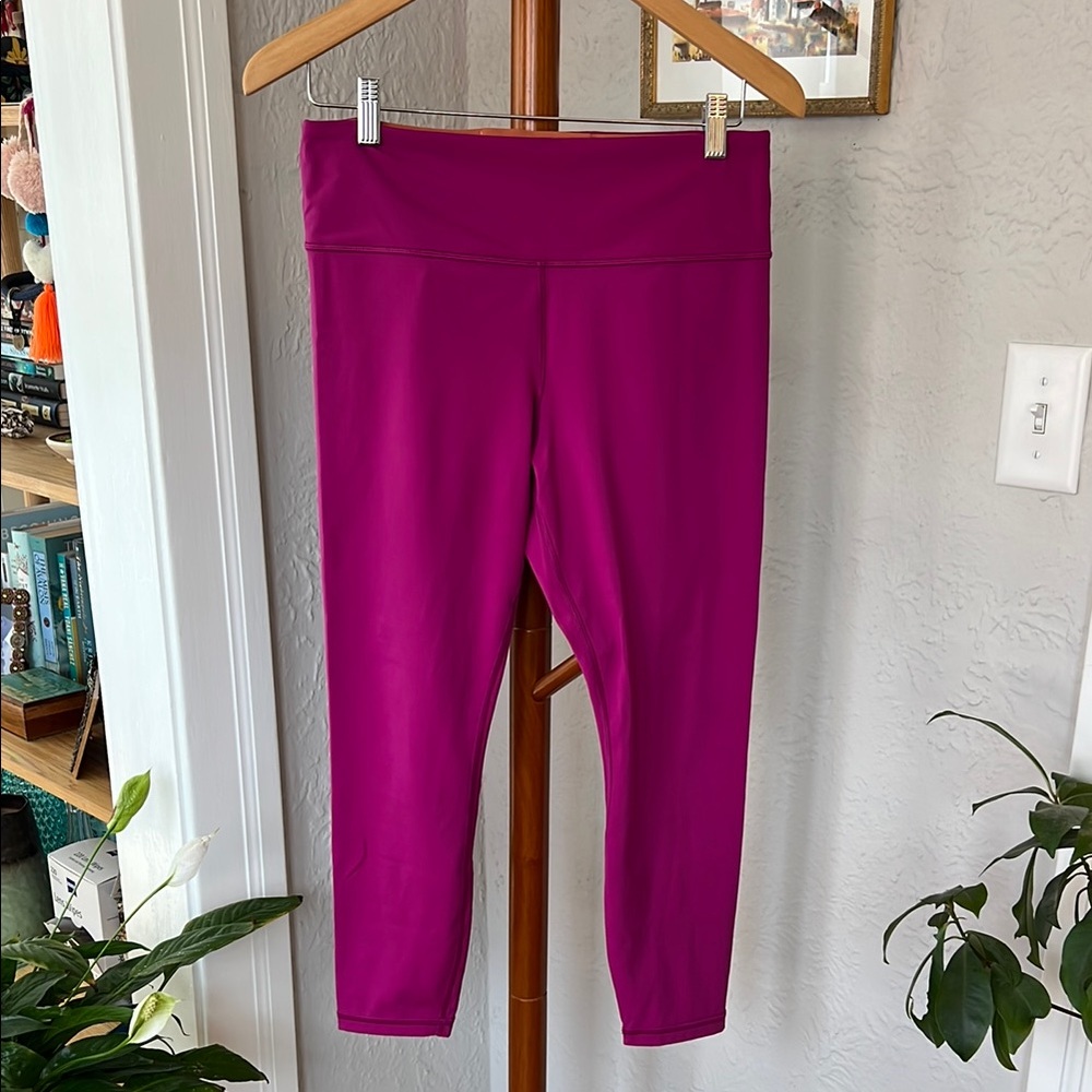 Athleta + Alicia Keys Vibrant Purple Leggings // L